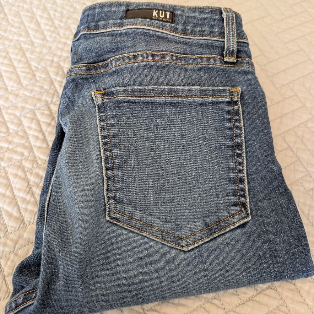 Kut Jeans Women's Size 8L Blue Skinny Ankle Fit (0472)